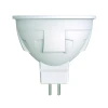 LED-JCDR 6W/WW/GU5.3/FR/DIM PLP01WH картон Лампочка светодиодная полусфера белая GU5.3 6W 3000K Uniel LED-JCDR 6W/WW/GU5.3/FR/DIM PLP01WH