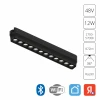 A2954PL-1BK Магнитный трековый светильник Arte Lamp Rapid A2954PL-1BK (LED, 48V, управление смартфоном, умный дом - Алиса, Tuya Smart)