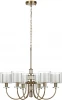 5088/6 Подвесная люстра Odeon Light Saga 5088/6 античная бронза/стекло E14 6*40W (220V, на цепи)