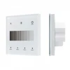046561 Сенсорная панель INTELLIGENT ARLIGHT SMART-DALI-301-11-1G-4SC-DT6 Белая (230V, встраиваемая, 2.4G) (IARL, IP20 Пластик) 046561