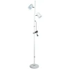 ULM-T600 2х6W/4500K/DIM WHITE Торшер светодиодный, 2х6W, сенсорный выключатель, диммер, белый Uniel ULM-T600 2х6W/4500K/DIM WHITE