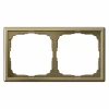 GAL001602 Рамка на 2 поста (золото) Systeme Electric GAL001602