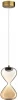5093/4L Подвесной светильник Odeon Light Glessi 5093/4L античн.бронза/прозрачн./янтарный градиент/металл/стекло LED 4W 4000K (220V, на проводе)