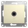 GSL000293 ТВ-розетка оконечная (бежевый) Systeme Electric GSL000293