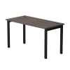 254S007DK9005 Стол прямой Everprof EVO (ЭВО) на металлокаркасе 1380х670х755 мм Дуб Пасадена/Черный 254S007DK9005