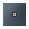 GAL000792 ТВ-розетка проходная (грифель) Systeme Electric GAL000792