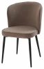 635M06189 Стул МИЛАНО цвет B5 Капучино, велюр / черный каркас M-City 64753