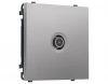 MS513030 Комплект механизма ТВ-розетки проходной (Сталь матовый) Ambrella Volt QUANT PRO MS513030