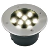 ULU-B12A-9W/2700K IP67 GREY Встраиваемый светильник уличный Uniel ULU-B12A-9W/2700K IP67 GREY (LED, 220V, круглые)