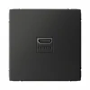 GAL001480 Розетка HDMI (базальт) Systeme Electric GAL001480