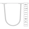 A1167PL-1WH Магнитный трековый светильник с гибким неоном Arte Lamp Rapid A1167PL-1WH (LED, 48V)