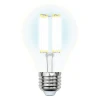 LED-A70-23W/4000K/E27/CL PLS02WH картон Лампочка светодиодная груша прозрачная E27 23W 4000K Uniel LED-A70-23W/4000K/E27/CL PLS02WH