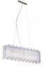 Rumba 1052.6 chrome Подвесной светильник Lucia Tucci Rumba 1052.6 chrome (220V, хрусталь, на тросе)