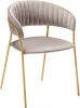 4101517h_heat_gray_gold Стул Portman серый Gold R-Home арт.4101517h_heat_gray_gold