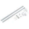 ULM-F45-2x6W/4500K IP20 SILVER Светильник светодиодный для мебели набор из 2-х шт. ULM-F45-2x6W/4500K IP20 SILVER (220V, выключатель)