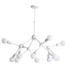 A3064SP-12WH Подвесная люстра Arte Lamp Matrix A3064SP-12WH (220V, на проводе, шарики, молекулы)