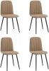 УТ000037701 Стул Easy велюр капучино 4 шт Stool Group арт.УТ000037701