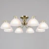IL0905-8CSQ-26 AB ELITE Потолочная люстра на штанге ILLUMICO IL0905-8CSQ-26 AB ELITE