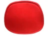 FR 0239 Подушка для стульев серии "Eames" из ткани, красная