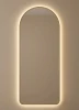 SM121LGL Arch XL LED Gold Зеркало в полный рост в раме с подсветкой Art-Zerkalo SM121LGL 13961