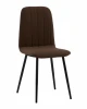 УТ000041669 Стул Easy new велюр коричневый Stool Group арт.УТ000041669