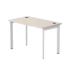 254S002GU9003 Стол прямой Everprof EVO (ЭВО) на металлокаркасе 1180х670х755 мм опоры 45гр Кашемир/Белый 254S002GU9003