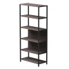 254H008DK9005 Стеллаж металлический высокий Everprof EVO (ЭВО) 830х385x1840 Дуб Пасадена/Черный 254H008DK9005