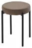 635M06195 Табурет СТЭК штабилируемый цвет B5 Капучино, велюр / черный каркас M-City 64759