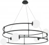 MOD317PL-06B Подвесная люстра Maytoni Balance MOD317PL-06B (220V, на тросе, шарики, кольцо)