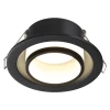 371051 Светильник встраиваемый Novotech Lirio 371051 черный IP20 GU10 12W 220-240V