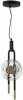 5407/12L Подвесной светильник Odeon Light Magnet 5407/12L черный/золотой/металл/стекло LED 12W 3000K 1005Лм (220V, на проводе, круглые)