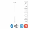 A2959PL-1WH Магнитный трековый светильник 48V 5W Arte Lamp Rapid A2959PL-1WH (LED, управление смартфоном, умный дом - Алиса, Tuya Smart)