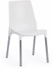 19115 Обеденный стул Tetchair GENIUS (Металл,Пластик/Белый,Хром) 19115