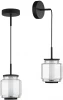 5409/5L Подвесной светильник Odeon Light Jam 5409/5L черный/прозрачный/металл/стекло/акрил LED 5W 3000K 304Лм (220V, круглые)