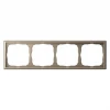 GAL000504 Рамка на 4 поста (шампань) Systeme Electric GAL000504