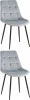 УТ000039327 Стул Флекс New велюр пыльно-голубой 2шт. Stool Group (арт.УТ000039327)