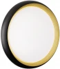 7651/DL Настенно-потолочный светильник Sonex Tofiq Black 7651/DL PALE SN пластик/черный/золотой LED 48Вт 4000К D380 IP43 (220V, круглые)
