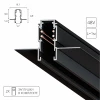 A580106 Шинопровод под гипсокартон магнитный Arte Lamp Expert-accessories A580106