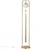 5432/1F Торшер Odeon Light Fiolent 5432/1F золотой(под латунь)/стекло/кисточка/агат E14 1*40W (220V, выключатель)