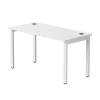 254S007W39003 Стол прямой Everprof EVO (ЭВО) на металлокаркасе 1380х670х755 мм Белый/Белый 254S007W39003