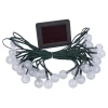 USL-S-231/PT4500 BUBBLE BALLS Садовая гирлянда на солнечной батарее «Шарики-пузырьки» 30 светодиодов, разноцветный свет, 1*АА Ni-Mh аккумулятор в/к. IP44 Uniel USL-S-231/PT4500 BUBBLE BALLS