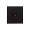 KR-78-0723-5 Розетка TV с/у антрацит Kranz Strong KR-78-0723-5