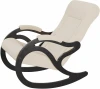 008384 Кресло-качалка Модель 7 б/л Ткань Махх 100, Каркас венге от фабрики Mebelik