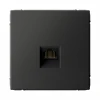 GAL001483 Розетка Ethernet RJ-45 (базальт) Systeme Electric GAL001483