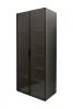 GD-10013-6-2(тонировка) GD-10013-6-2 Шкаф Alto двухд с полками, цвет серый Кобальт, дверцы стекло(тонир) 100*57*230.5см Garda Decor