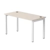 254S007GU9003 Стол прямой Everprof EVO (ЭВО) на металлокаркасе 1380х670х755 мм Кашемир/Белый 254S007GU9003