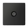 GAL001492 ТВ-розетка проходная (базальт) Systeme Electric GAL001492