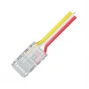 09-116 Коннектор прокалывающий 3 pin, для подключения CCT LED ленты 8мм, тип COB, IP20 длина провода 150мм, Apeyron 09-116