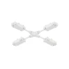 TR2116-WH Гибкий Х-образный, электрический коннектор трека Denkirs SMART TR2116-WH (220V)