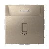 GAL000514S Выключатель карточный (шампань) Systeme Electric GAL000514S